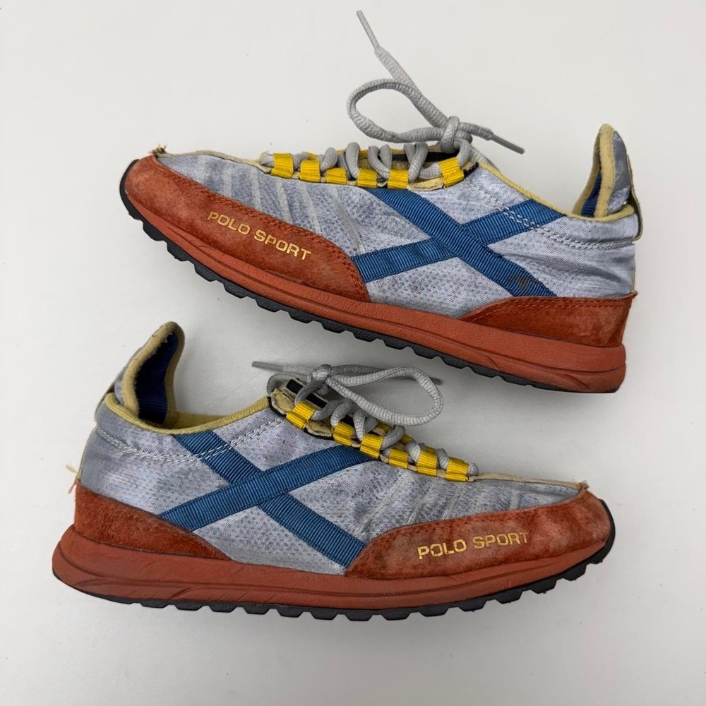 Vintage Polo Sport Ralph Lauren X-67 sneakers Size 6